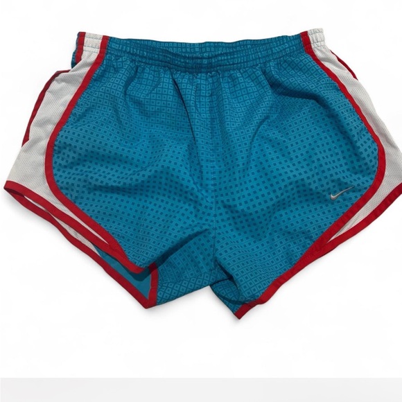 Nike Teal and Gray Dri-FIT Shorts - Picture 1 of 7